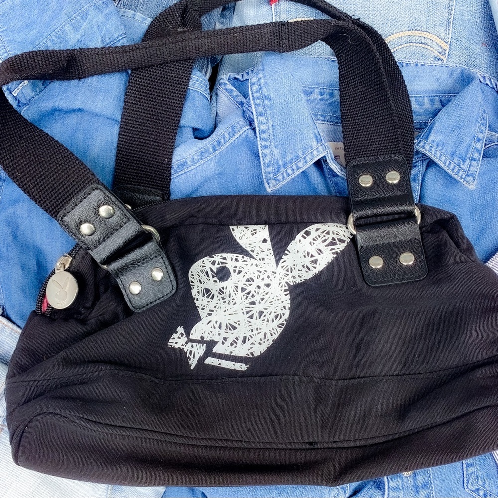PLAYBOY Scribble Bunny Purse